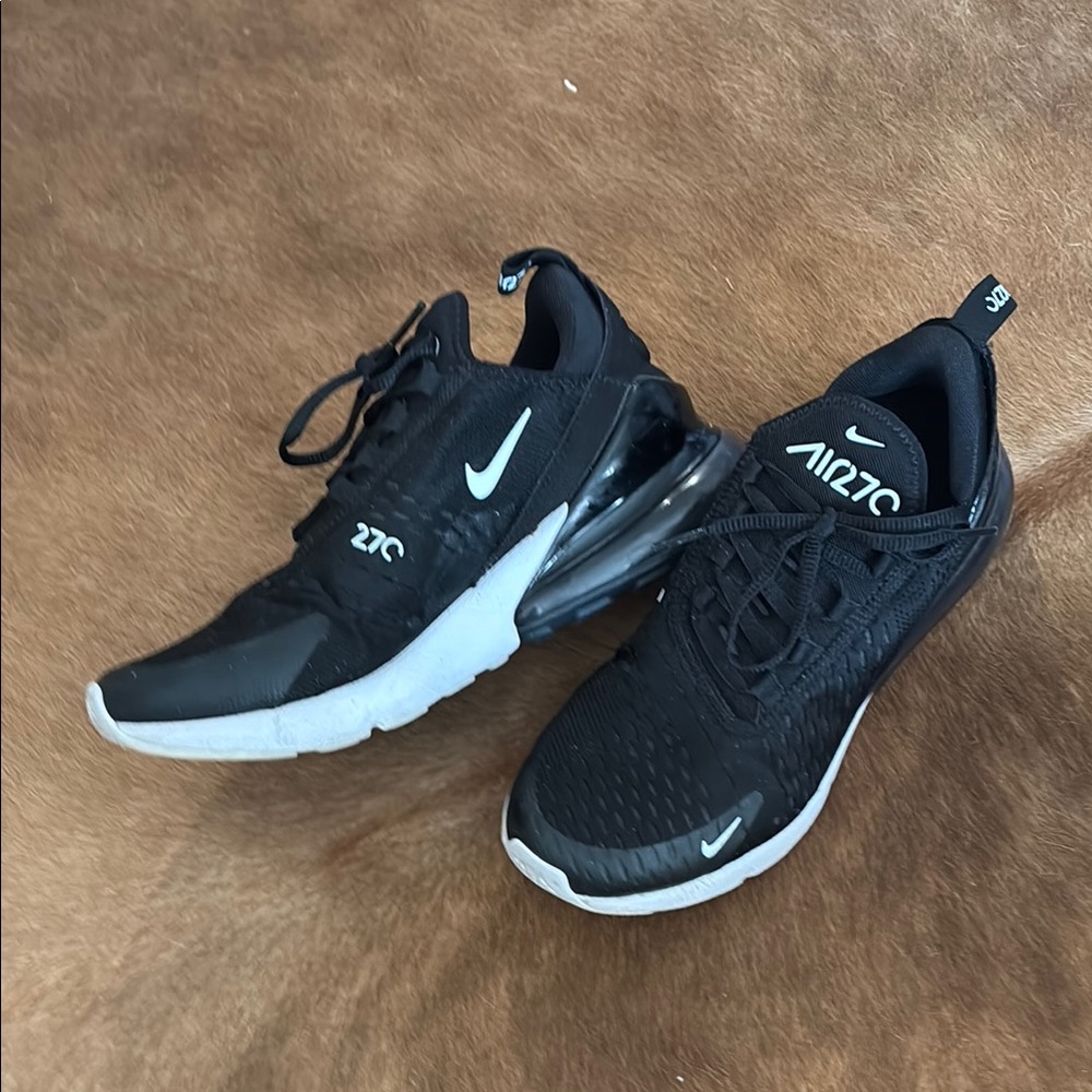Nike Black and White Air Max 270